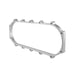 Silver RACE Intake Manifold 1 Liter Spacer <br> Honda Universal