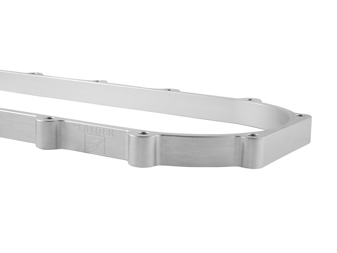 Silver RACE Intake Manifold 1 Liter Spacer <br> Honda Universal