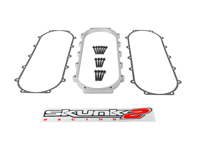 Silver RACE Intake Manifold 1 Liter Spacer <br> Honda Universal