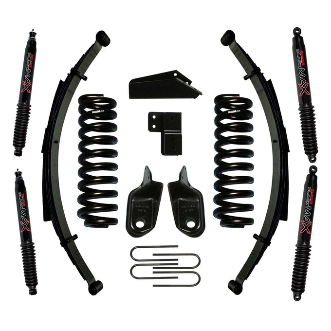 4 in. Lift System w/ Black MAX Shocks <br> 80-96 Ford F-150