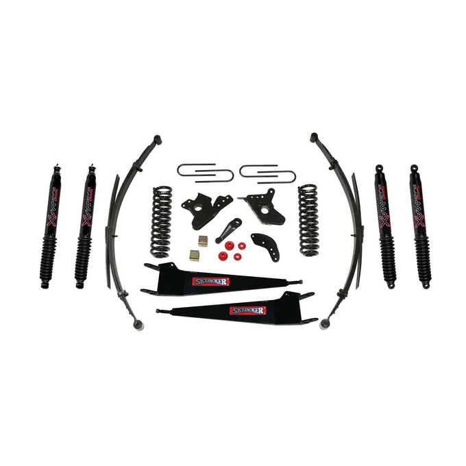 6 in. Lift System w/ Black MAX Shocks <br> 80-96 Ford F-150