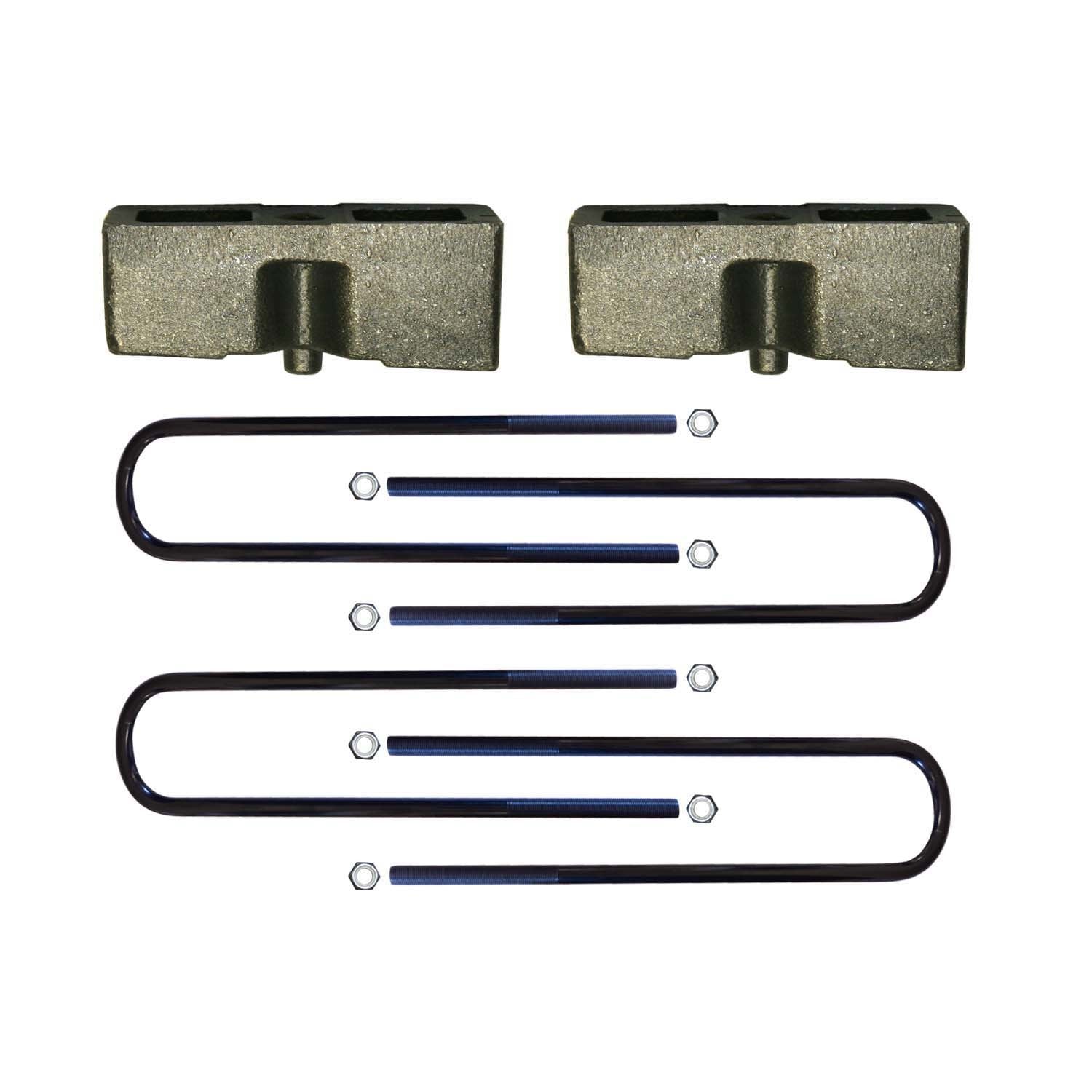 2 in. Block/Ubolt Kit,11 F350 <br> 11-22 Ford F-350 Super Duty