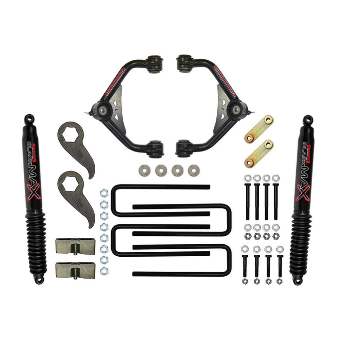 3-3.5 Inch UCA Lift Kit w/ B8500 Rr Shocks <br> 11-19 Chevy/GMC Silverado Sierra 2500 3500 HD