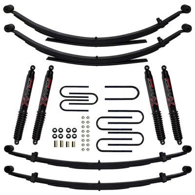2.5 in. Lift System w/ Black MAX Shocks <br> 73-87 Chevrolet Blazer K5 Blazer, GMC Jimmy