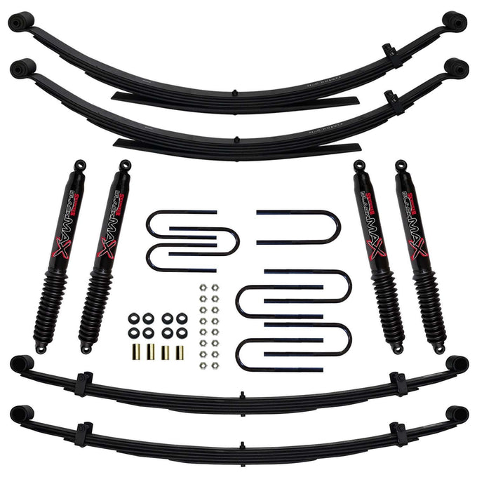 2.5 in. Lift System w/ Black MAX Shocks <br> 73-87 Chevrolet Blazer K5 Blazer, GMC Jimmy