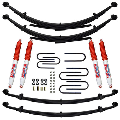 2.5 in. Lift System w/ Hydro Shocks <br> 75-78 GMC K/V 15 1500 Suburban, 73-86 Chevy K10 Suburban
