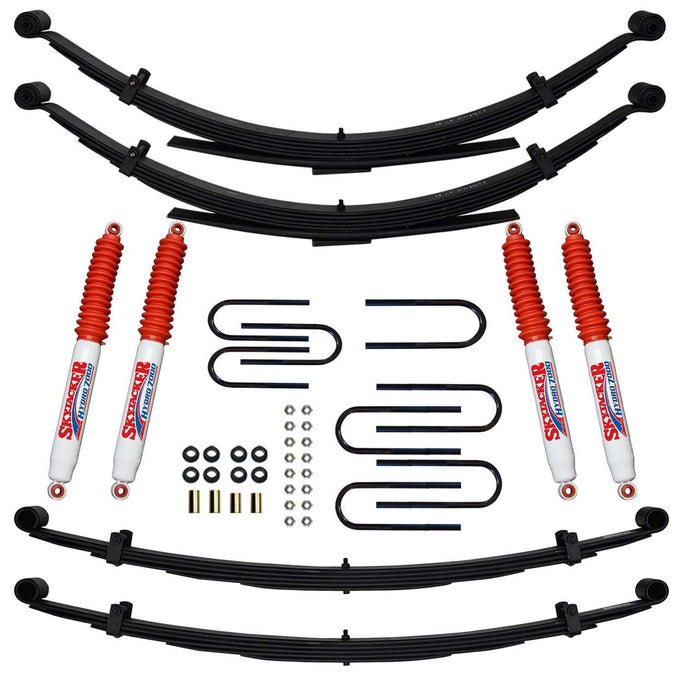 2.5 in. Lift System w/ Hydro Shocks <br> 75-78 GMC K/V 15 1500 Suburban, 73-86 Chevy K10 Suburban