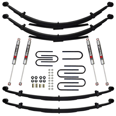 2.5 in. Lift System w/ M95 Performance Shocks <br> 75-78 GMC K/V 15 1500 Suburban, 73-86 Chevy K10 Suburban