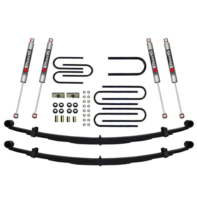 2.5 in. Suspension Lift Kit with F/R Leaf Springs. <br> 89-91 Chevy/GMC V1500 Suburban, 1988 V20 Suburban