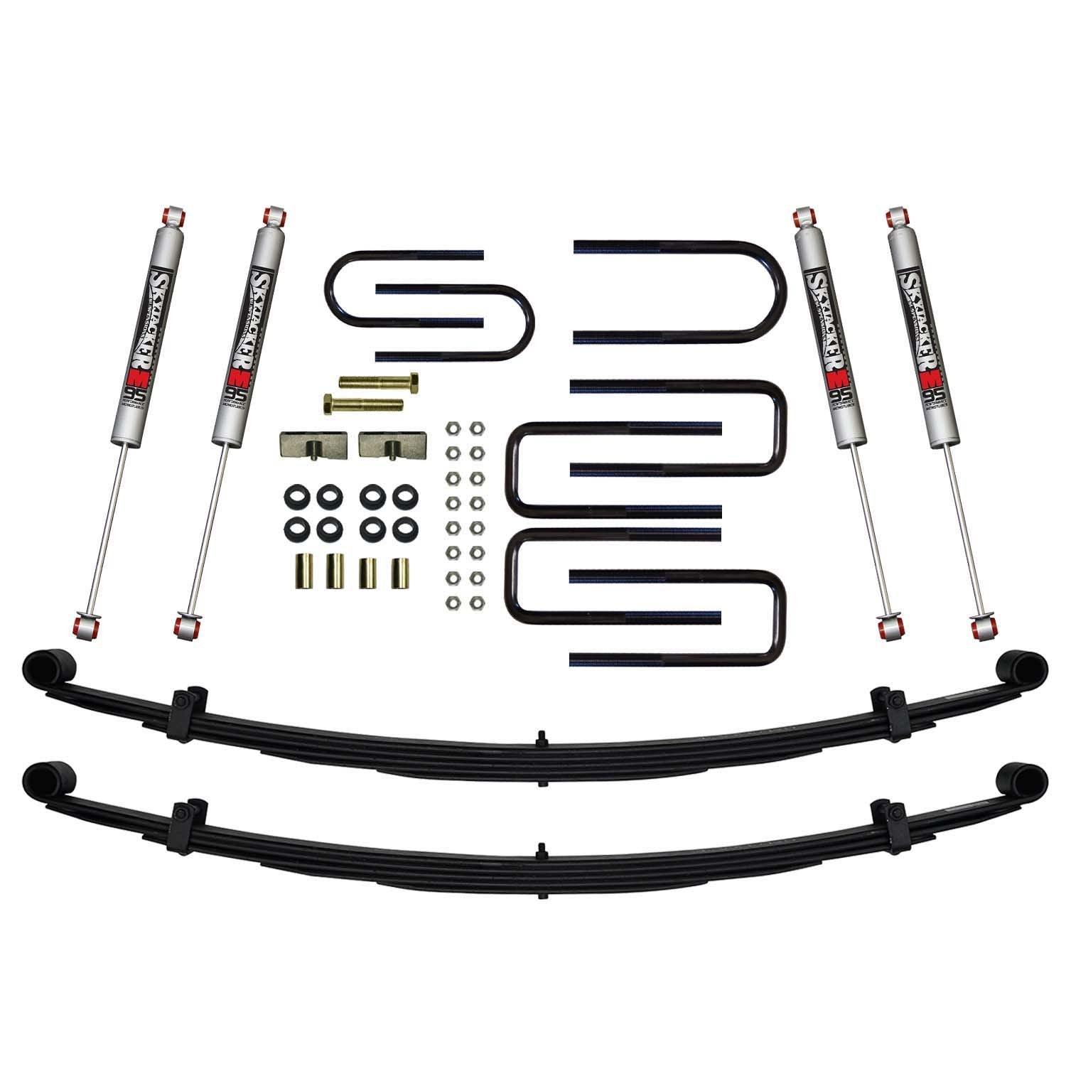 2.5 in. Lift Kit w/ M95 Performance Shocks <br> 77-86 Chevy/GMC K/V 30 35 3500