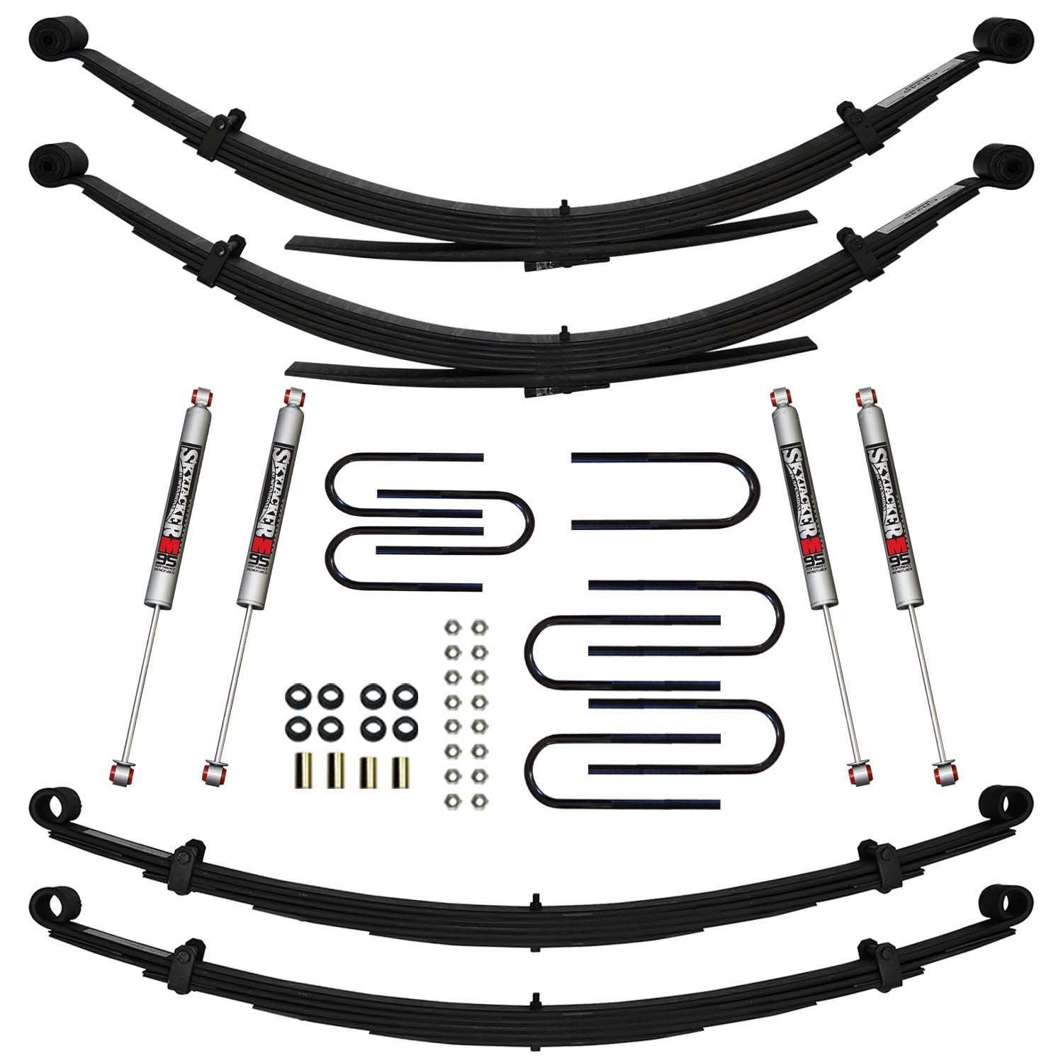 4 in. Lift System w/ M95 Performance Shocks <br> 89-91 Chevy/GMC V1500, 1988 V10 Suburban