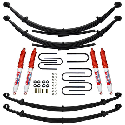 4 in. Lift System w/ Nitro Shocks <br> 89-91 Chevy/GMC V1500, 1988 V10 Suburban