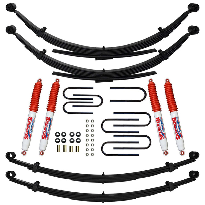 4 in. Lift System w/ Nitro Shocks <br> 89-91 Chevy/GMC V1500, 1988 V10 Suburban