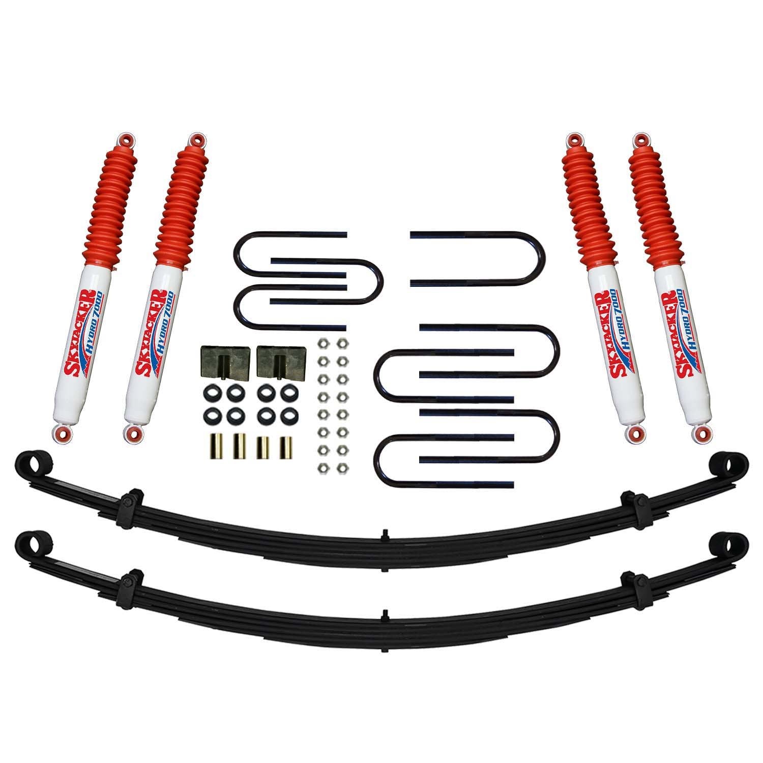 4 in. Lift Kit w/ Shocks <br> 89-91 Chevy/GMC V1500 Suburban, 1988 V20 Suburban