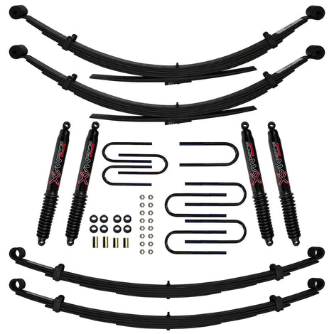 4 in. Lift System w/ Black MAX Shocks <br> 73-86 Chevy K/V 20 25 2500 Suburban Pickup
