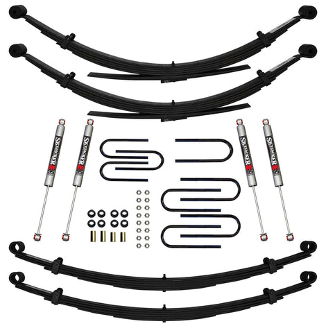 4 in. Lift System w/ M95 Performance Shocks <br> 73-86 Chevy K/V 20 25 2500 Suburban Pickup