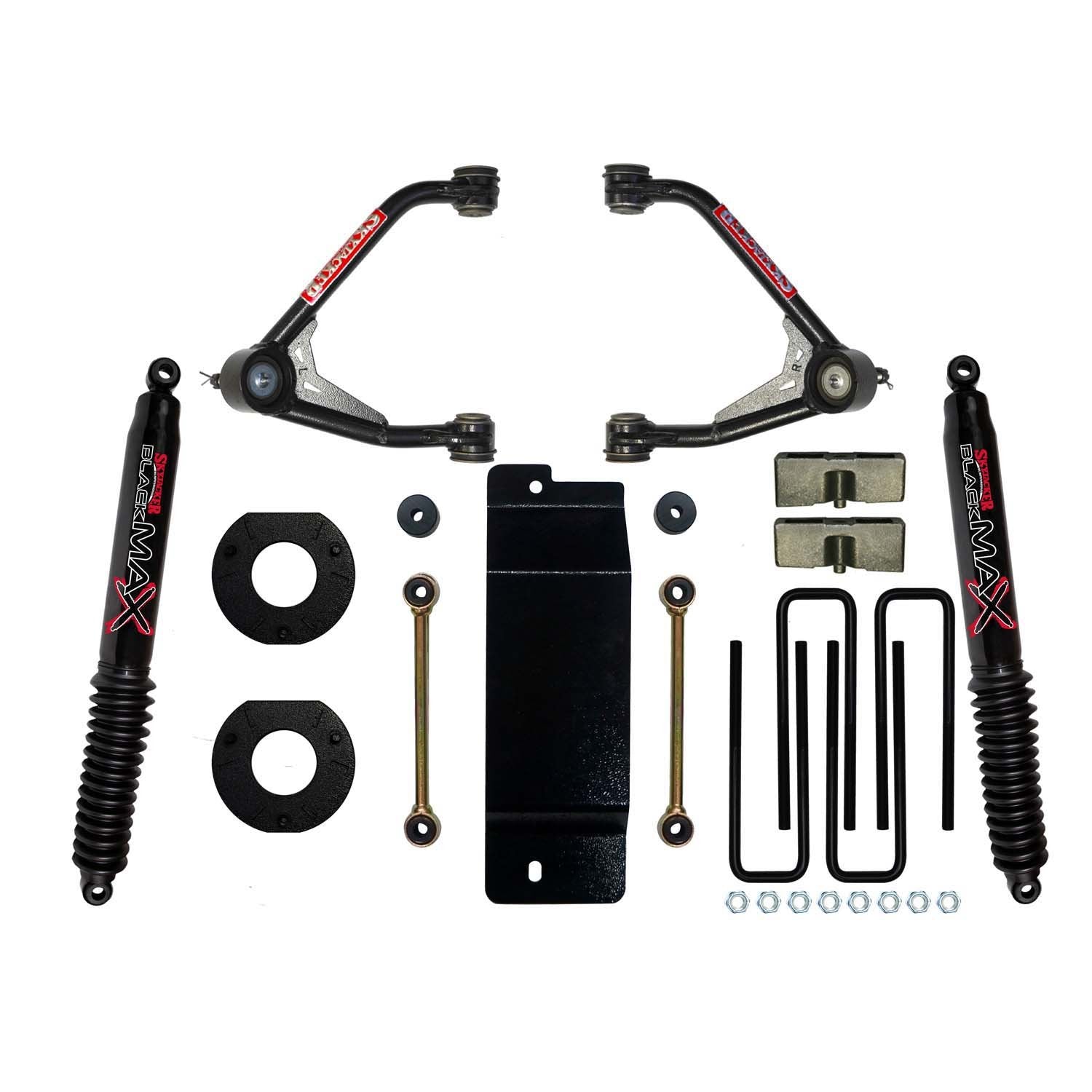 3.5-4 Inch UCA Lift Kit w/ B8500 Rr Shocks <br> 14-16 Chevy Silverado, GMC Sierra 1500