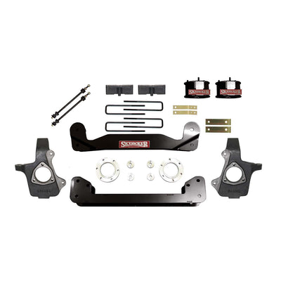 4 in. Lift Kit w/ Fr Spacers and Rr Blocks <br> 14-16 Chevy Silverado, GMC Sierra 1500