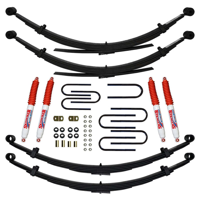 6 in. Lift System w/ Nitro Shocks <br> 75-78 GMC K/V 15 1500 Suburban, 73-86 Chevy K10 Suburban