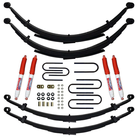 6 in. Lift System w/ Hydro Shocks <br> 75-78 GMC K/V 15 1500 Suburban, 73-86 Chevy K10 Suburban