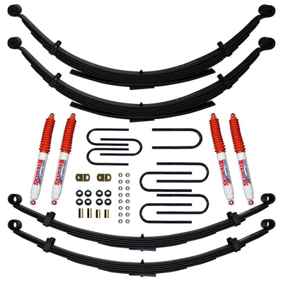 6 in. Lift System w/ Hydro Shocks <br> 75-78 GMC K/V 15 1500 Suburban, 73-86 Chevy K10 Suburban