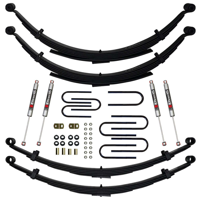 6 in. Lift System w/ M95 Performance Shocks <br> 75-78 GMC K/V 15 1500 Suburban, 73-86 Chevy K10 Suburban