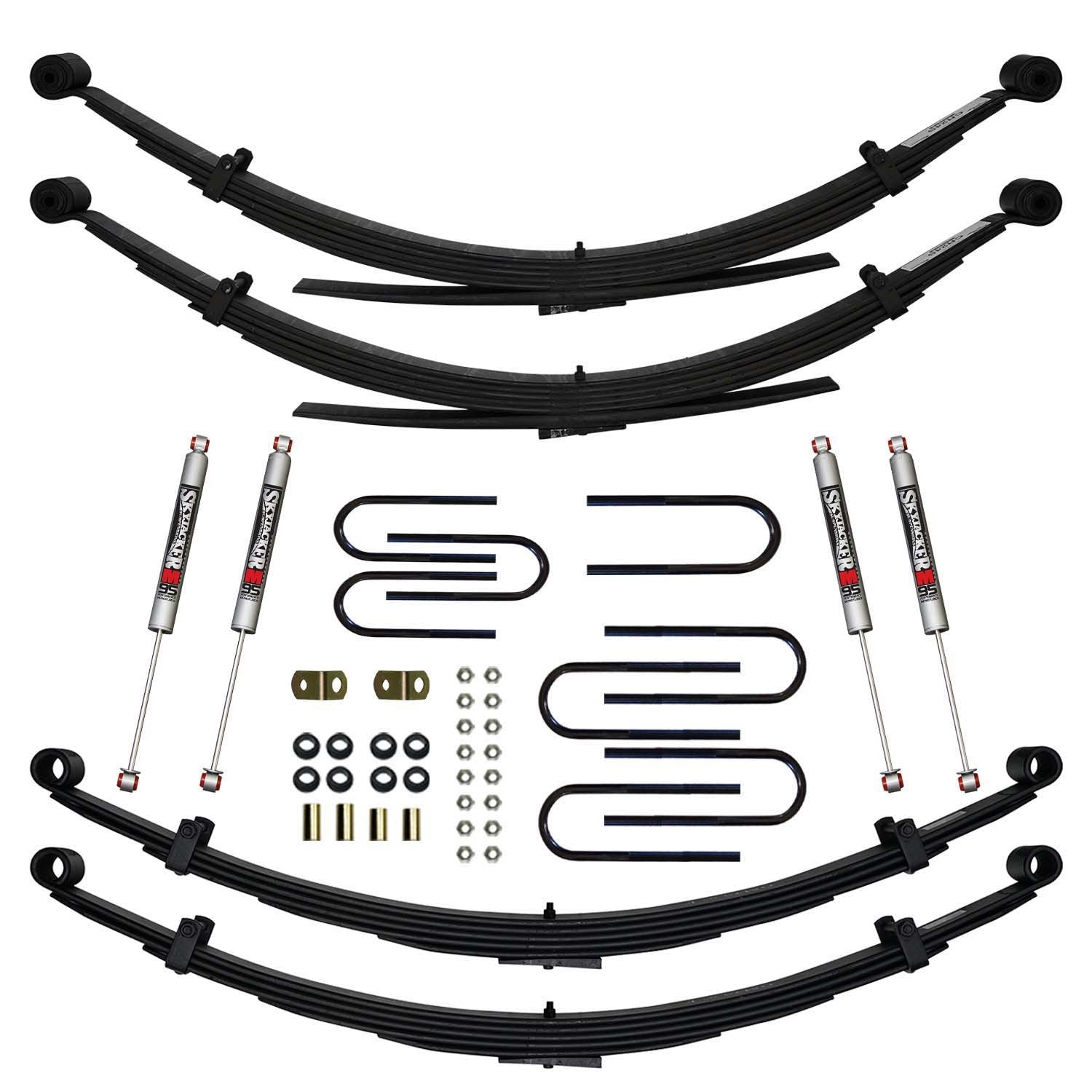 6 in. Lift System w/ M95 Performance Shocks <br> 73-86 Chevy K/V 20 25 2500 Suburban Pickup