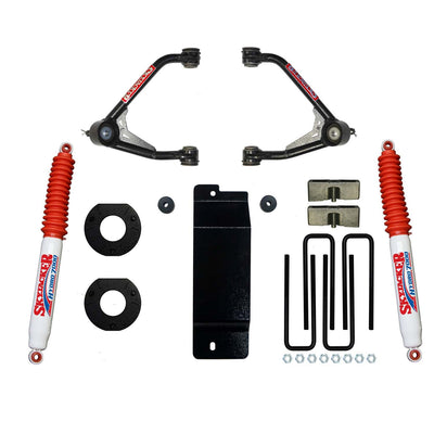 3.5-4 Inch UCA Lift Kit w/ Hydro 7000 Rr Shocks <br> 17-18 Chevy Silverado, GMC Sierra 1500