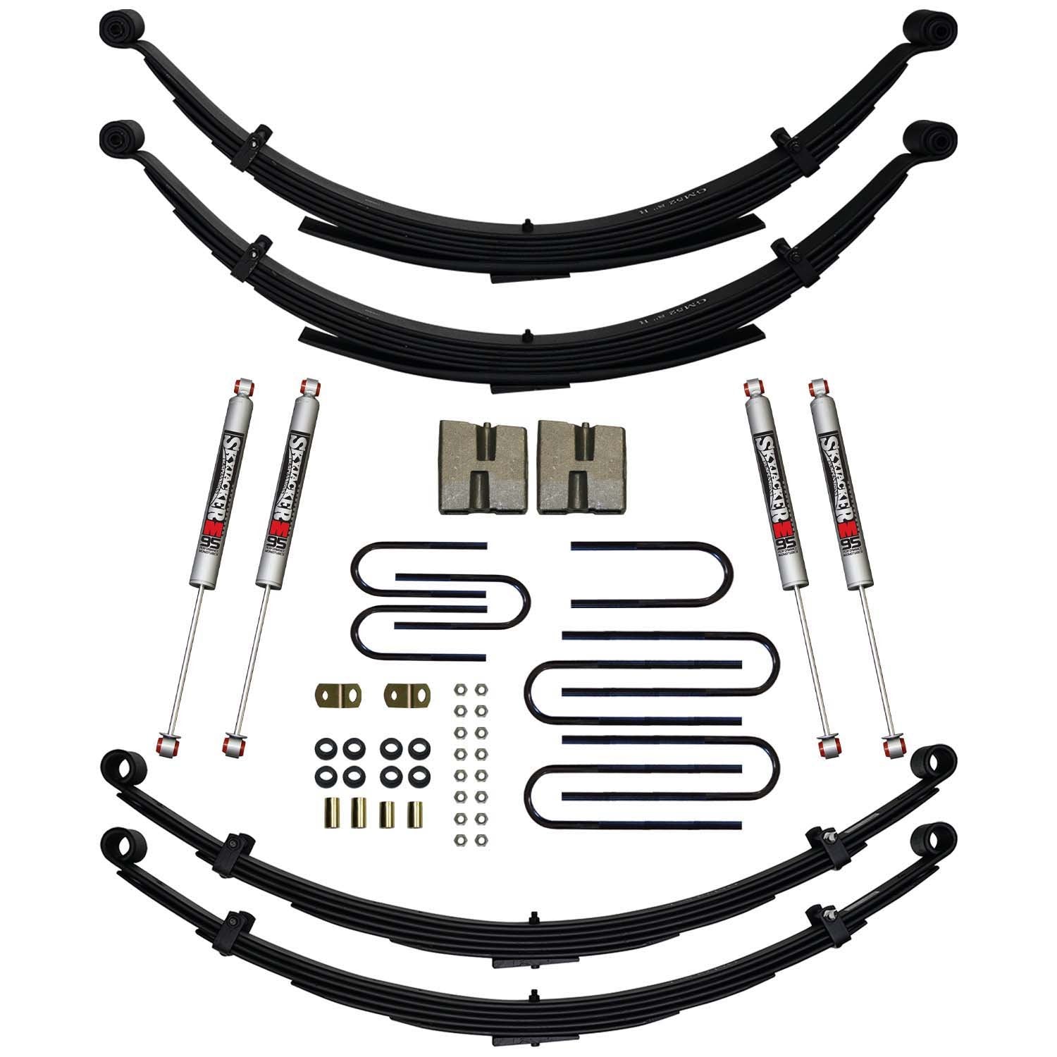 8 in. Lift System w/ M95 Performance Shocks <br> 73-87 Chevrolet Blazer K5 Blazer, GMC Jimmy