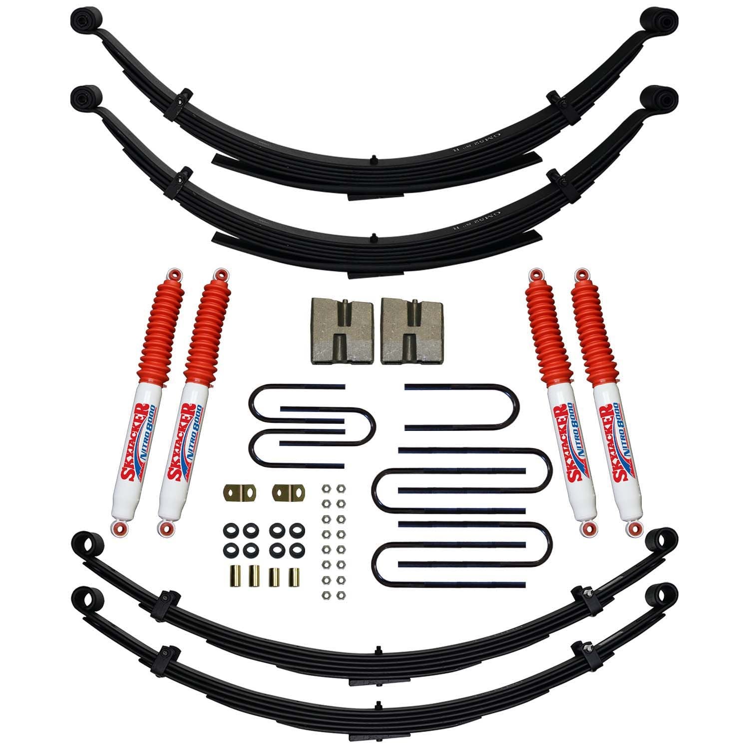 8 in. Lift System w/ Nitro Shocks <br> 73-87 Chevrolet Blazer K5 Blazer, GMC Jimmy