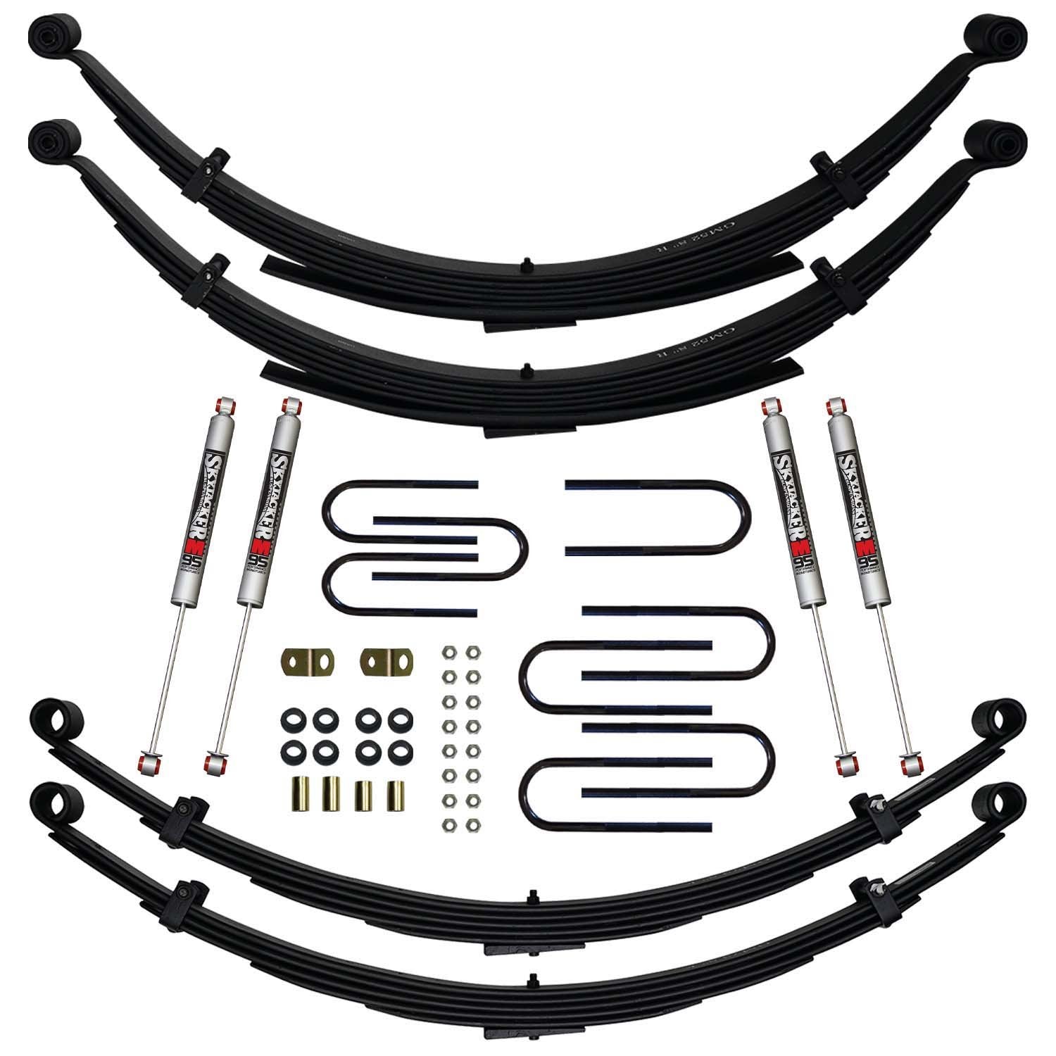 8 in. Lift System w/ M95 Performance Shocks <br> 88-91 Chevrolet Blazer, GMC Jimmy