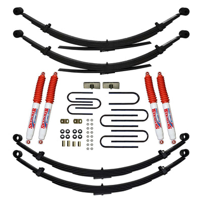 8 in. Lift System w/ Hydro Shocks <br> 75-78 GMC K/V 15 1500 Suburban, 73-86 Chevy K10 Suburban