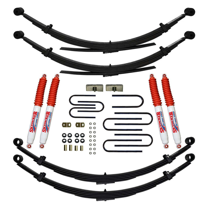 8 in. Lift System w/ Hydro Shocks <br> 75-78 GMC K/V 15 1500 Suburban, 73-86 Chevy K10 Suburban