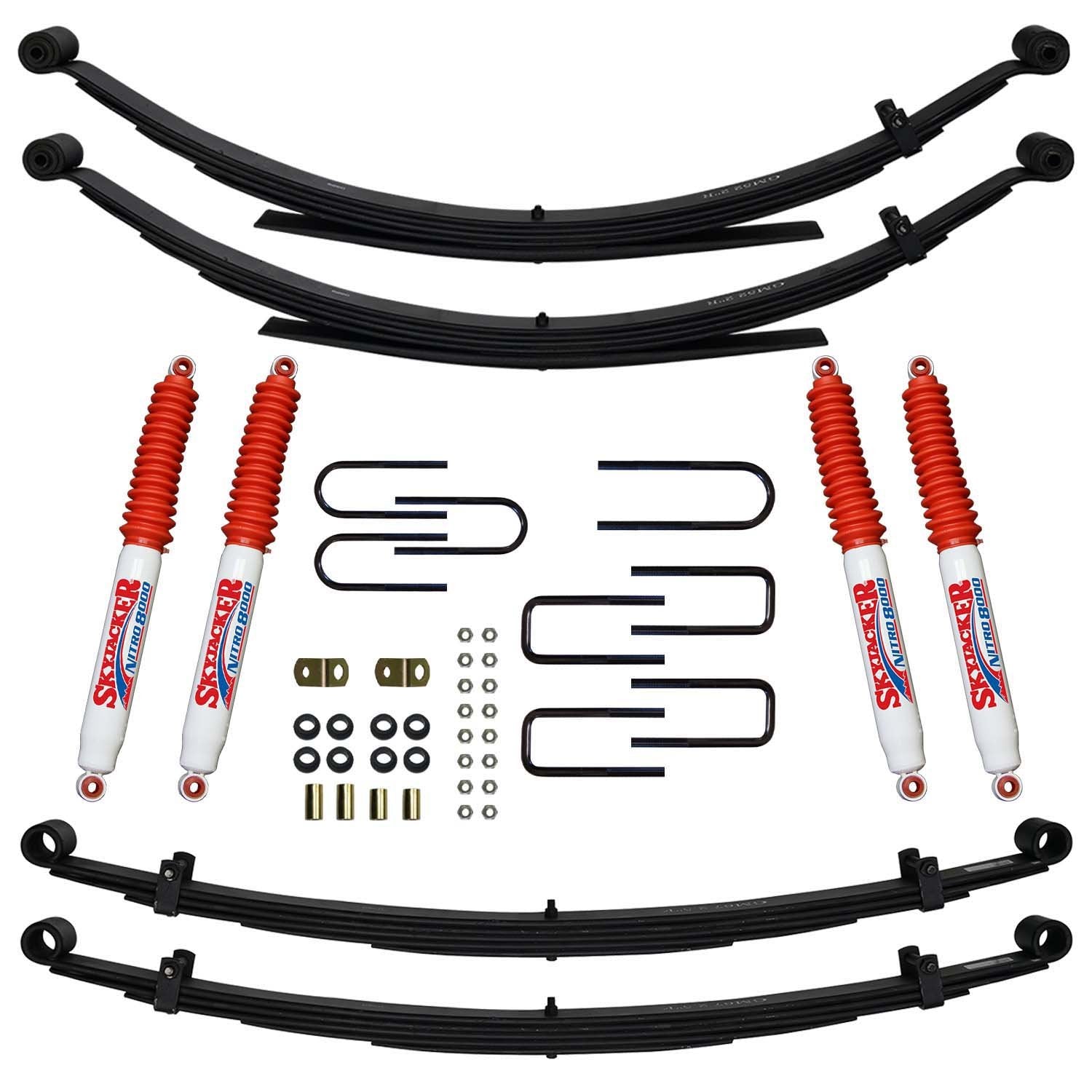 2.5 in. Lift System w/ Nitro Shocks <br> 69-73 Chevy/GMC K-Series Pickup