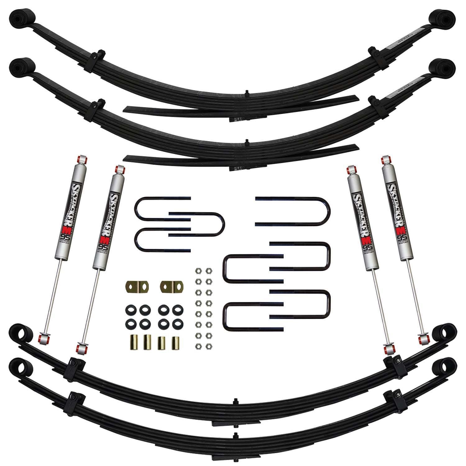 6 in. Lift System w/ M95 Performance Shocks <br> 69-72 Chevy/GMC K-Series Suburban