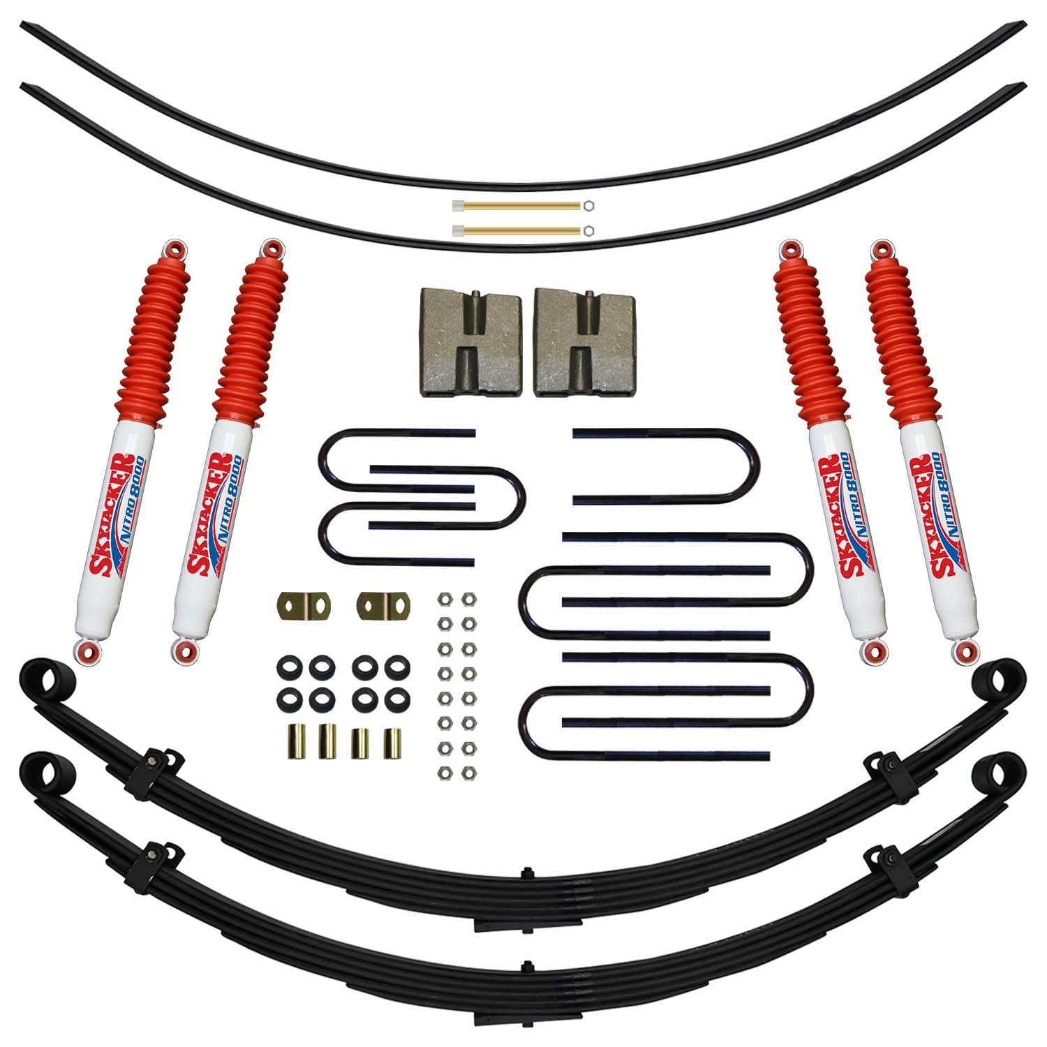 8 in. Lift Kit w/ Nitro Shocks <br> 69-72 Chevy Blazer, 70-72 GMC Jimmy
