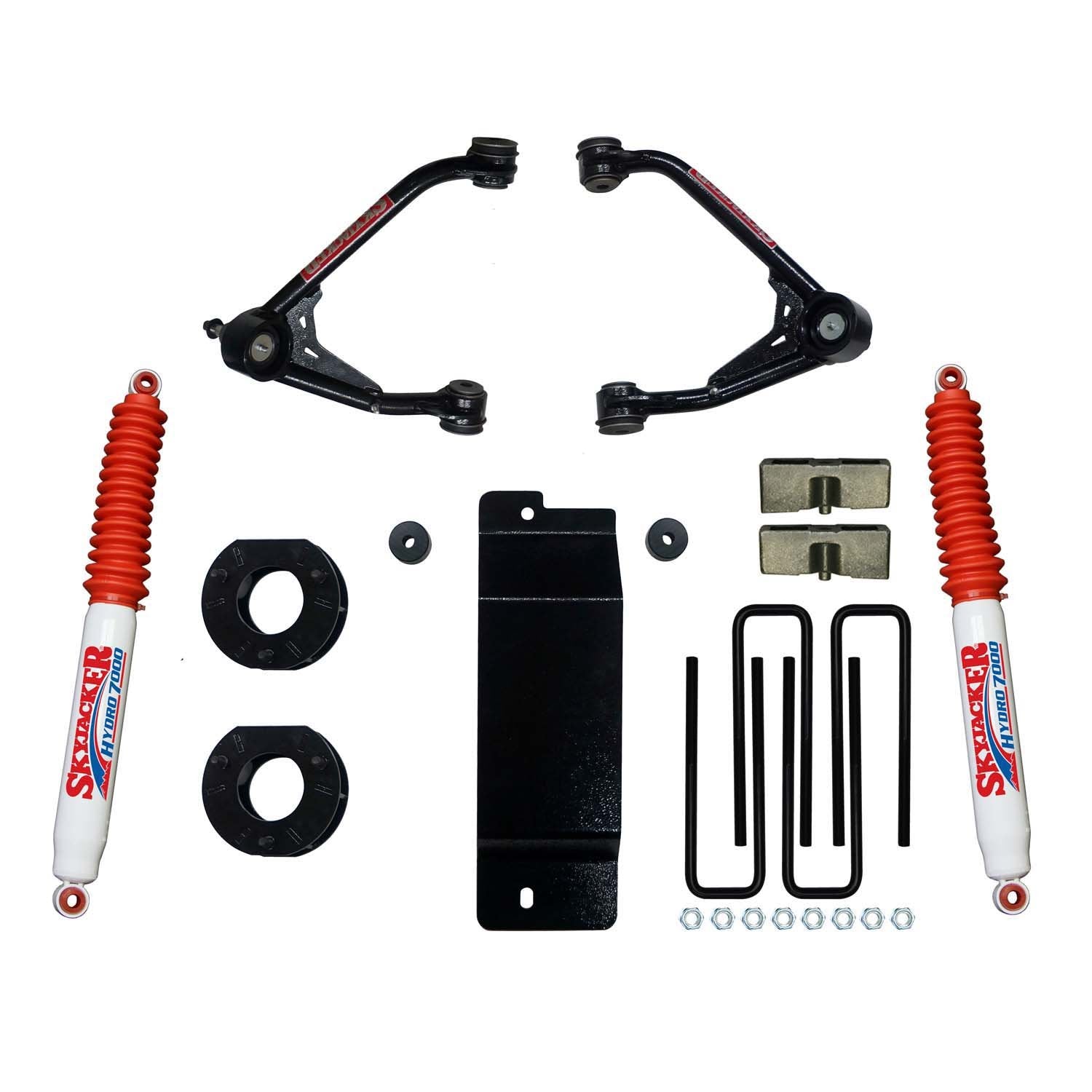 3.5-4 Inch Upper Control Arm Lift Kit <br> 07-13 Chevy Silverado, GMC Sierra 1500