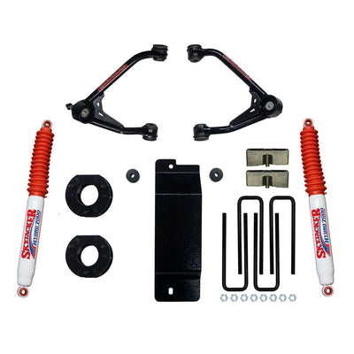 3.5-4 Inch Upper Control Arm Lift Kit <br> 07-13 Chevy Silverado, GMC Sierra 1500