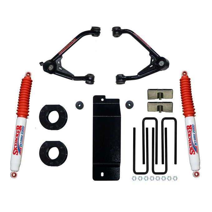 3.5-4 Inch Upper Control Arm Lift Kit <br> 07-13 Chevy Silverado, GMC Sierra 1500