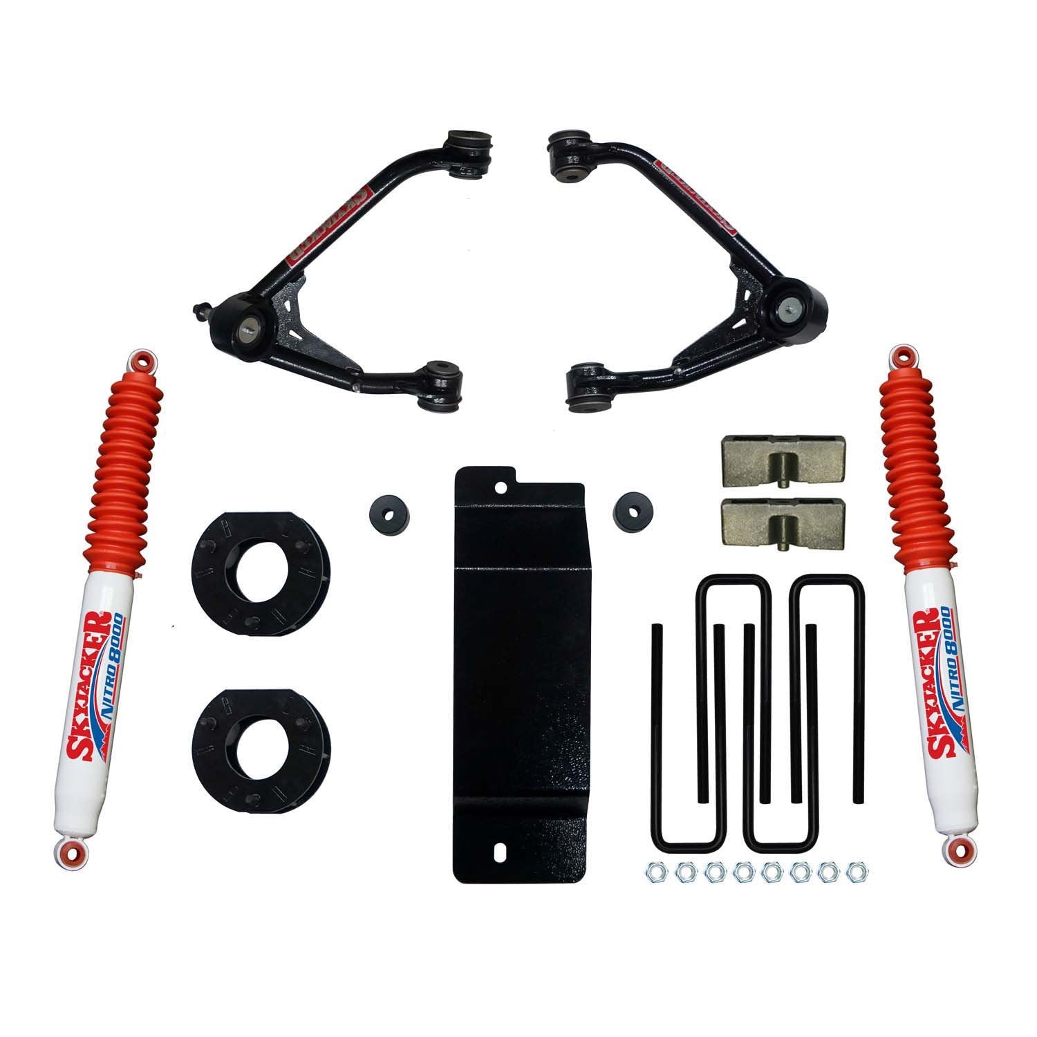 3.5-4 Inch Upper Control Arm Lift Kit <br> 07-13 Chevy Silverado, GMC Sierra 1500