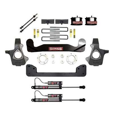 4 in. Suspension Lift Kit w/Shocks <br> 07-13 Chevy Silverado, GMC Sierra 1500