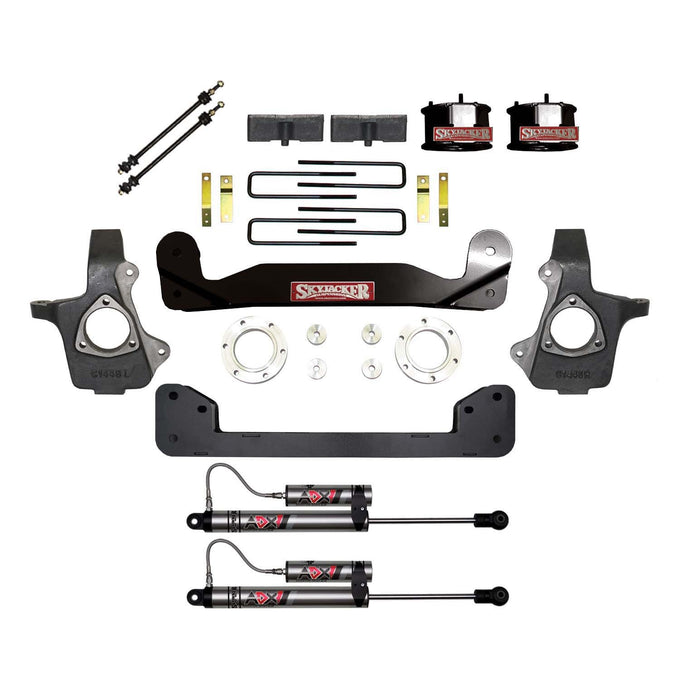 4 in. Suspension Lift Kit w/Shocks <br> 07-13 Chevy Silverado, GMC Sierra 1500