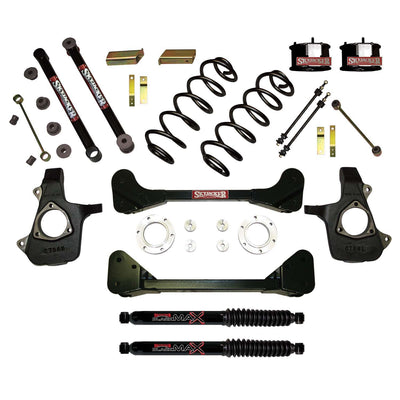 4in. Suspension Lift Kit w/Shocks <br> 07-13 Chevy Avalanche Suburban Tahoe, GMC Yukon XL 1500