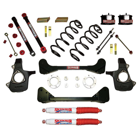 4in. Suspension Lift Kit w/Shocks <br> 07-13 Chevy Avalanche Suburban Tahoe, GMC Yukon XL 1500