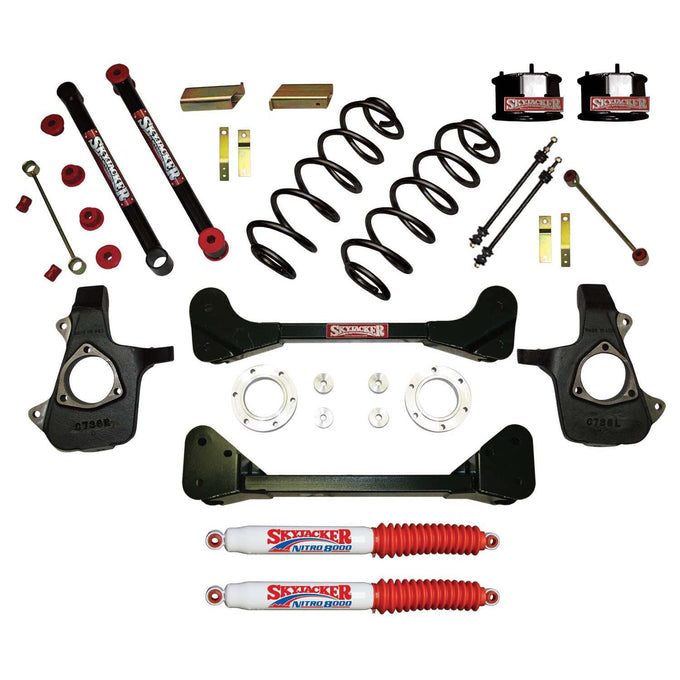 4in. Suspension Lift Kit w/Shocks <br> 07-13 Chevy Avalanche Suburban Tahoe, GMC Yukon XL 1500