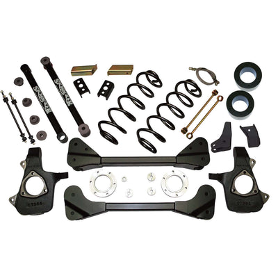 3.5 in. Fr Strut Spacer Kit with Rr Coils <br> 07-13 Chevy Avalanche Suburban GMC Yukon XL 1500