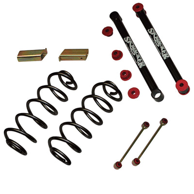 3.5-4 in. Component Box w/ Rr Coils <br> 07-13 Chevy Avalanche Suburban Yukon XL 1500 Yukon