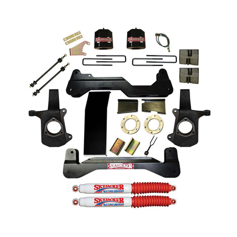6 in. Lift Kit w/ Fr Spacers and Rr Blocks <br> 07-12 Chevy Silverado, GMC Sierra 1500