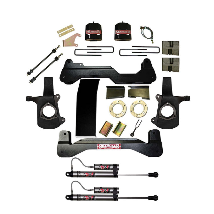 6 in. Lift Kit w/ Fr Spacers and Rr Blocks <br> 07-13 Chevy Silverado, GMC Sierra 1500