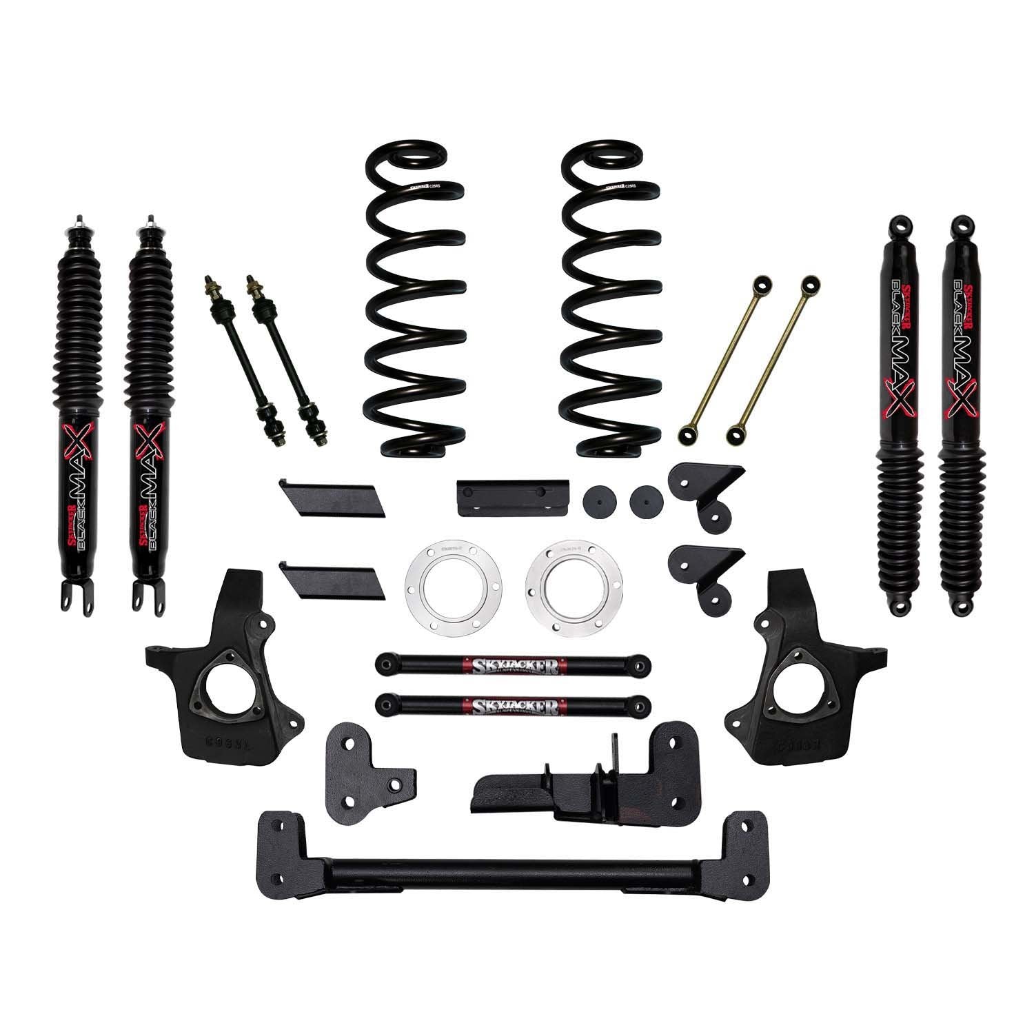3 in. Fr Strut Spacer Kit with Rr Coils <br> 02-06 Chevrolet Avalanche, GMC Yukon XL 1500